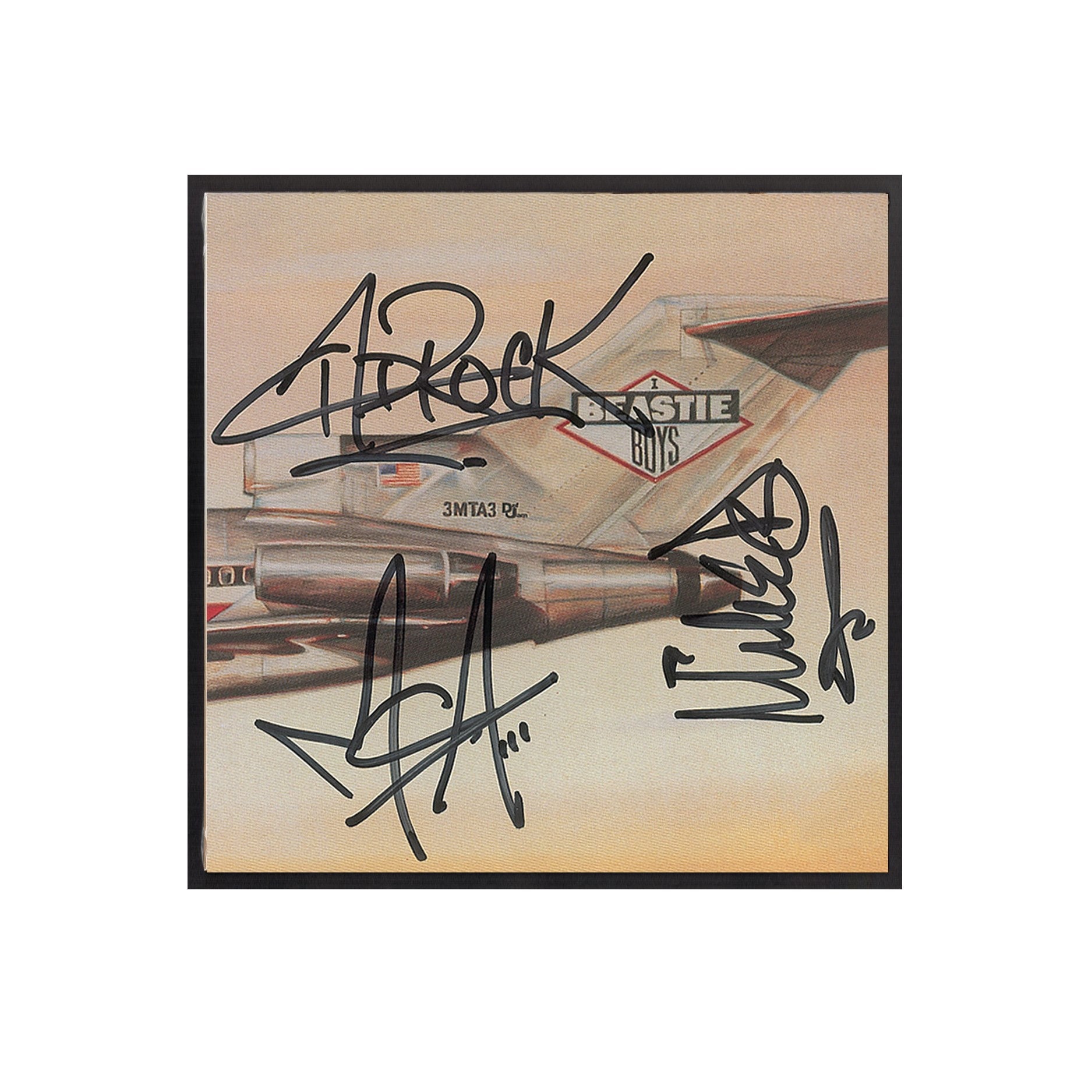 ビースティ・ボーイズBeastie Boys直筆サイン　レコード ビースティ・ボーイズBeastie Boys直筆サインレコード