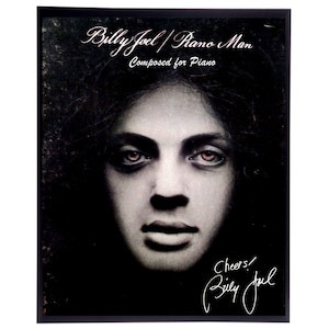 Billy Joel Piano Man Sheet Music Replica, 11&quot; x 14&quot; (Inches),
