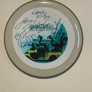 RUSH Neil Peart Autographed / Signed 10 Drumhead Replica image 8