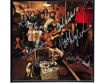 Bob Dylan Autographed Album Cover Replica,
