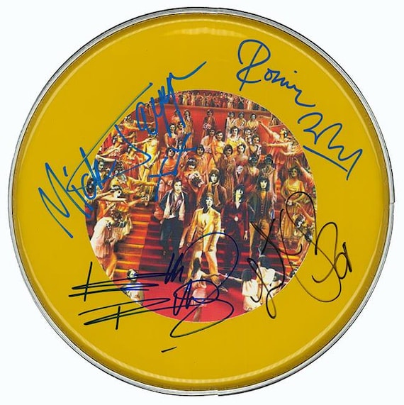 Rolling Stones Charlie Watts Autographed / Signed 10