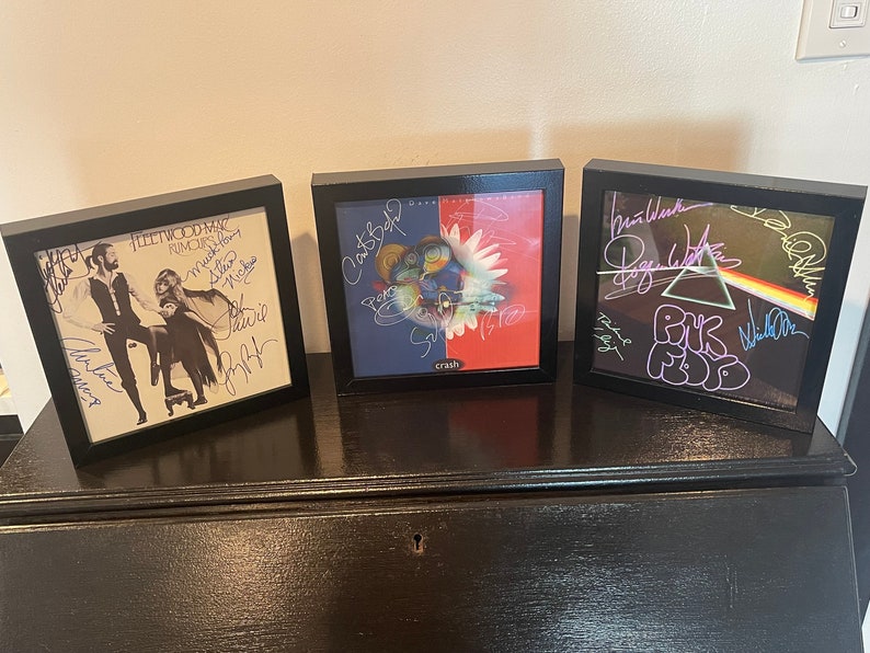 SHADOWBOX INCLUDED Acdc Autographed Album Cover Replica - Etsy