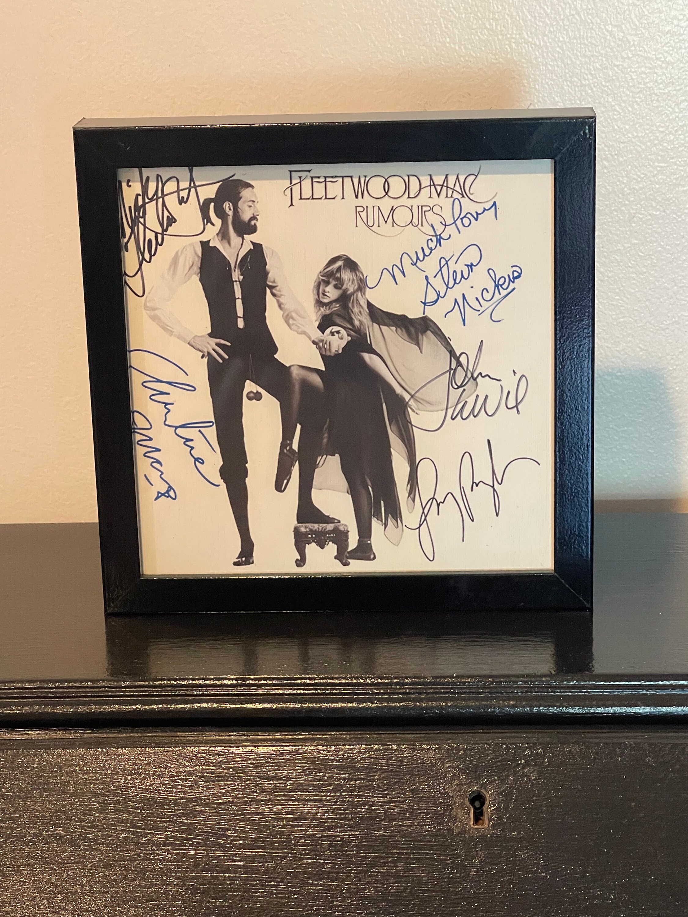 SHADOWBOX INCLUDED Acdc Autographed Album Cover Replica | Etsy