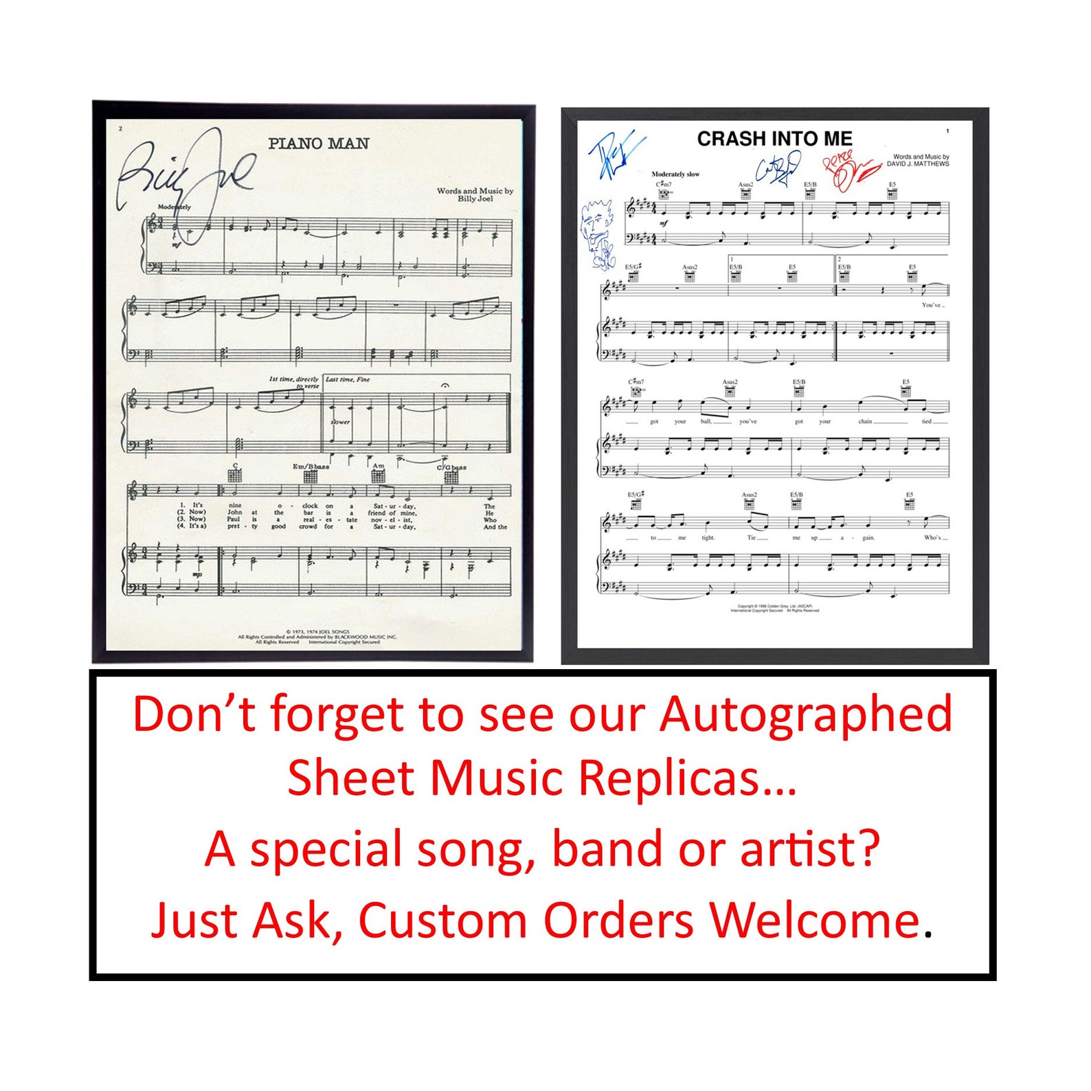 Frame Included/ AC/DC Autographed Photo Reprintframe INCLUDED - Etsy