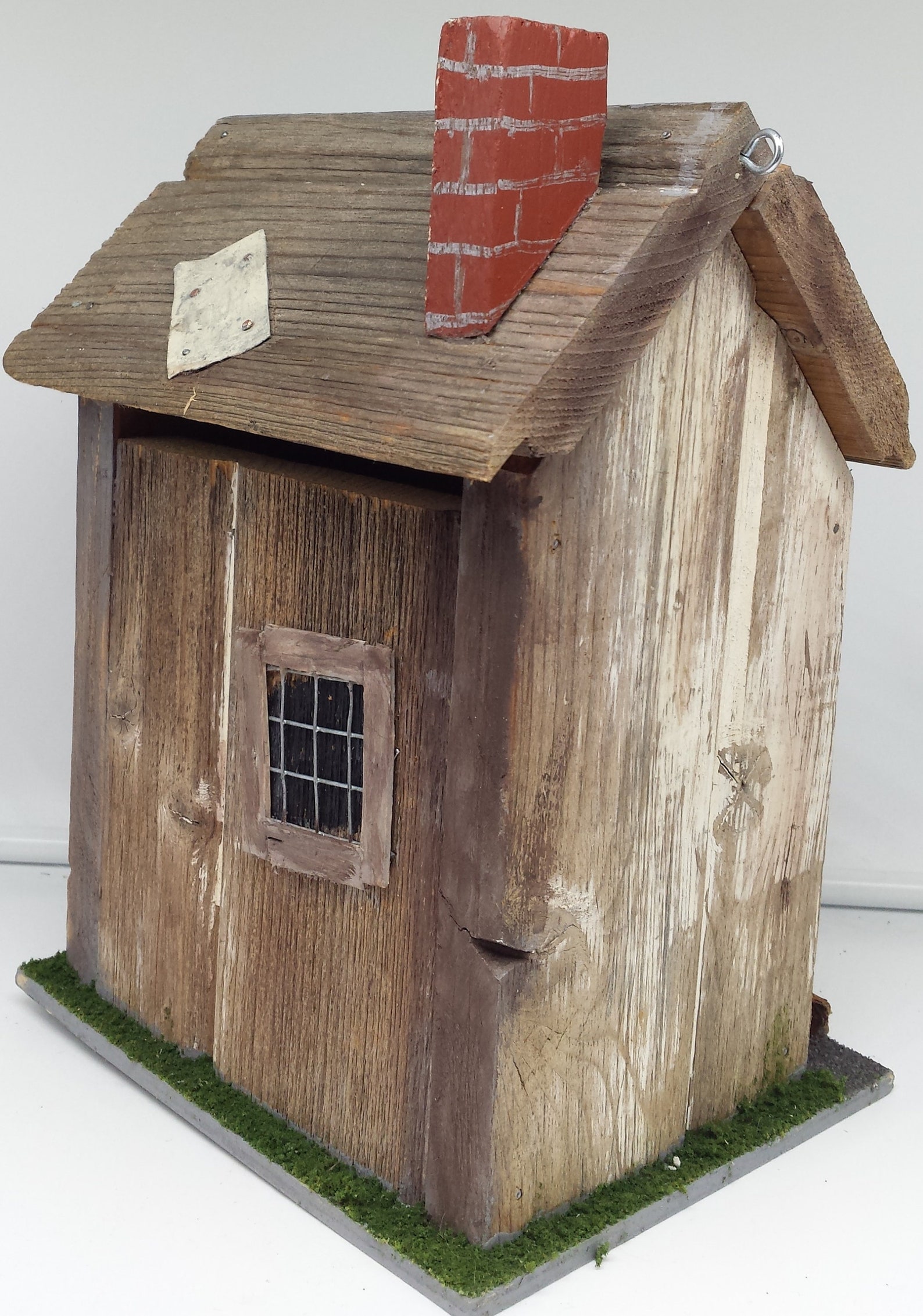 Antiguo granero tablero Birdhouse madera reciclada / | Etsy