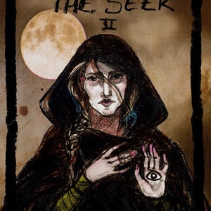 11x19 signierter Druck Tarot of the Waste Tarotkartendesigns, postapokalyptische Major Arcana Tarot Deck Illustrationen