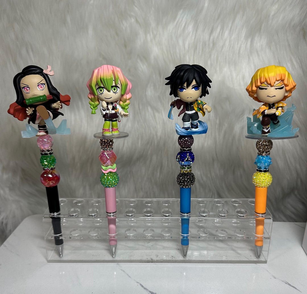 Anime Handmade Pens, Anime, Cartoon Pens, Beaded Pens, Pens ...