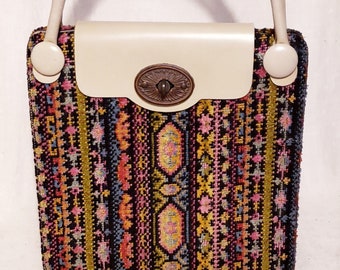 Vintage Collectible Carpetbag