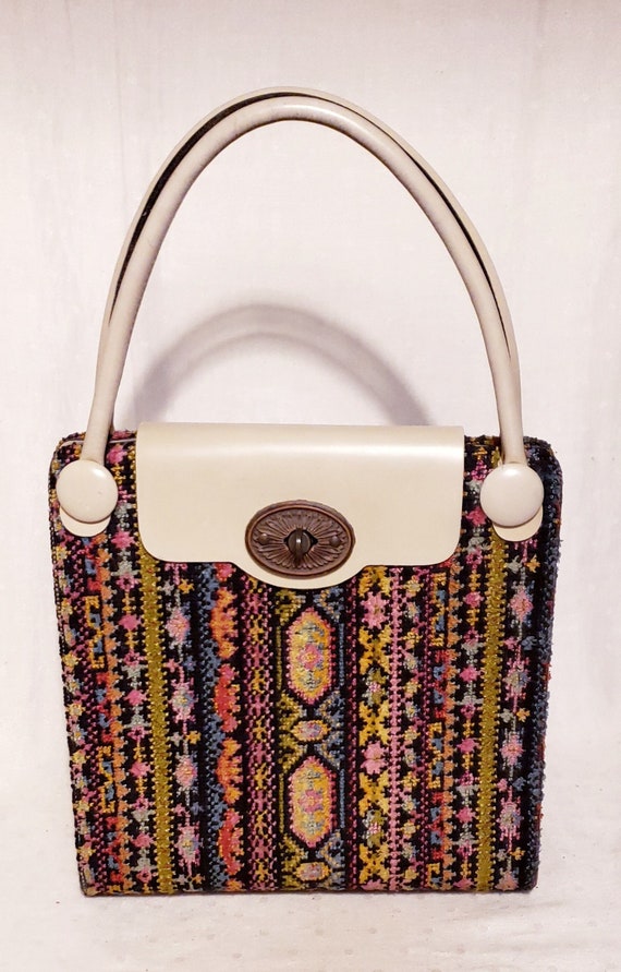 Vintage Collectible Carpetbag