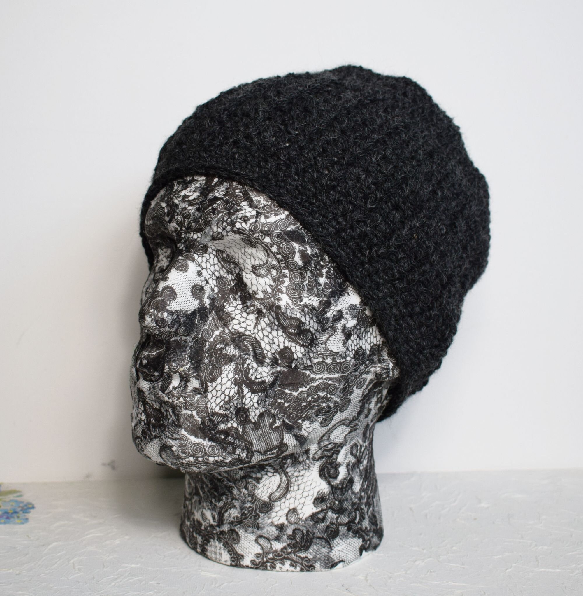 Mens Dark Green or Charcoal Grey Wool 