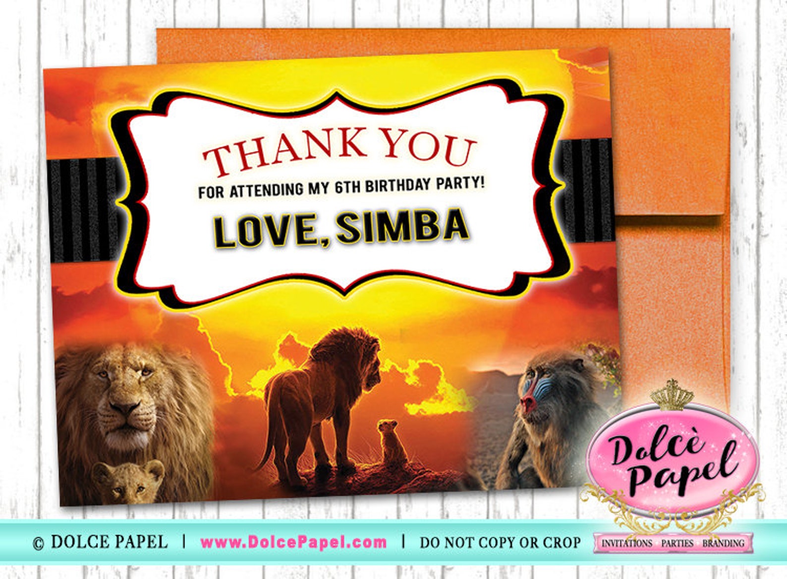 10 The Lion King Simba Nahla Mufasa Timon & Pumba Birthday Etsy