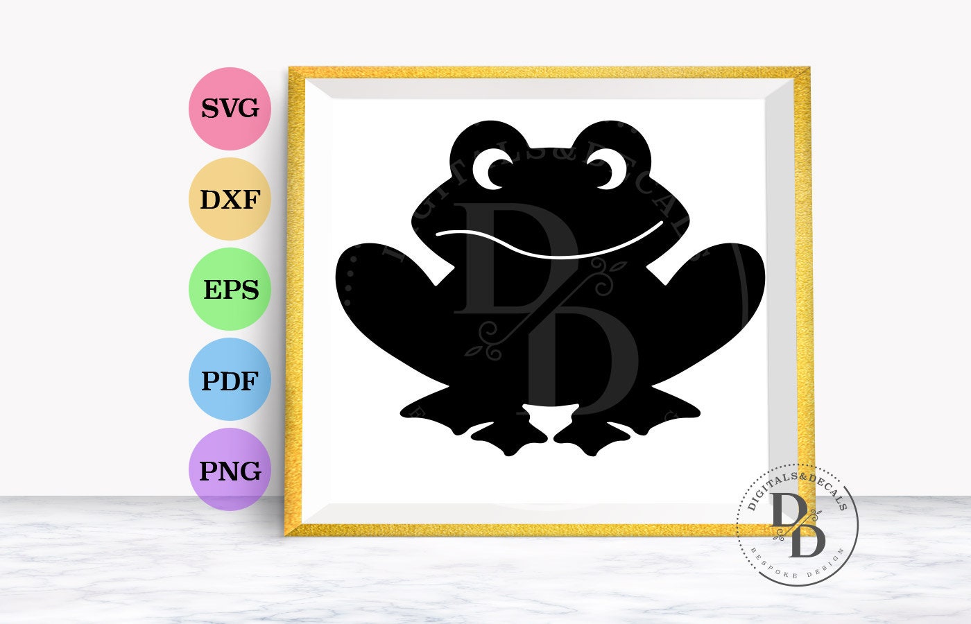 Download Frog Svg Halloween Silhouette SVG & Dxf Cutting Files for ...