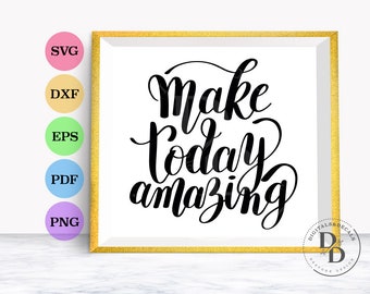 Amazing SVG Quote, Hand Lettered SVG, Script Svg, Vinyl Sayings SVG Fonts for Cricut, Family Quotes Svg Loving, Silhouette Files