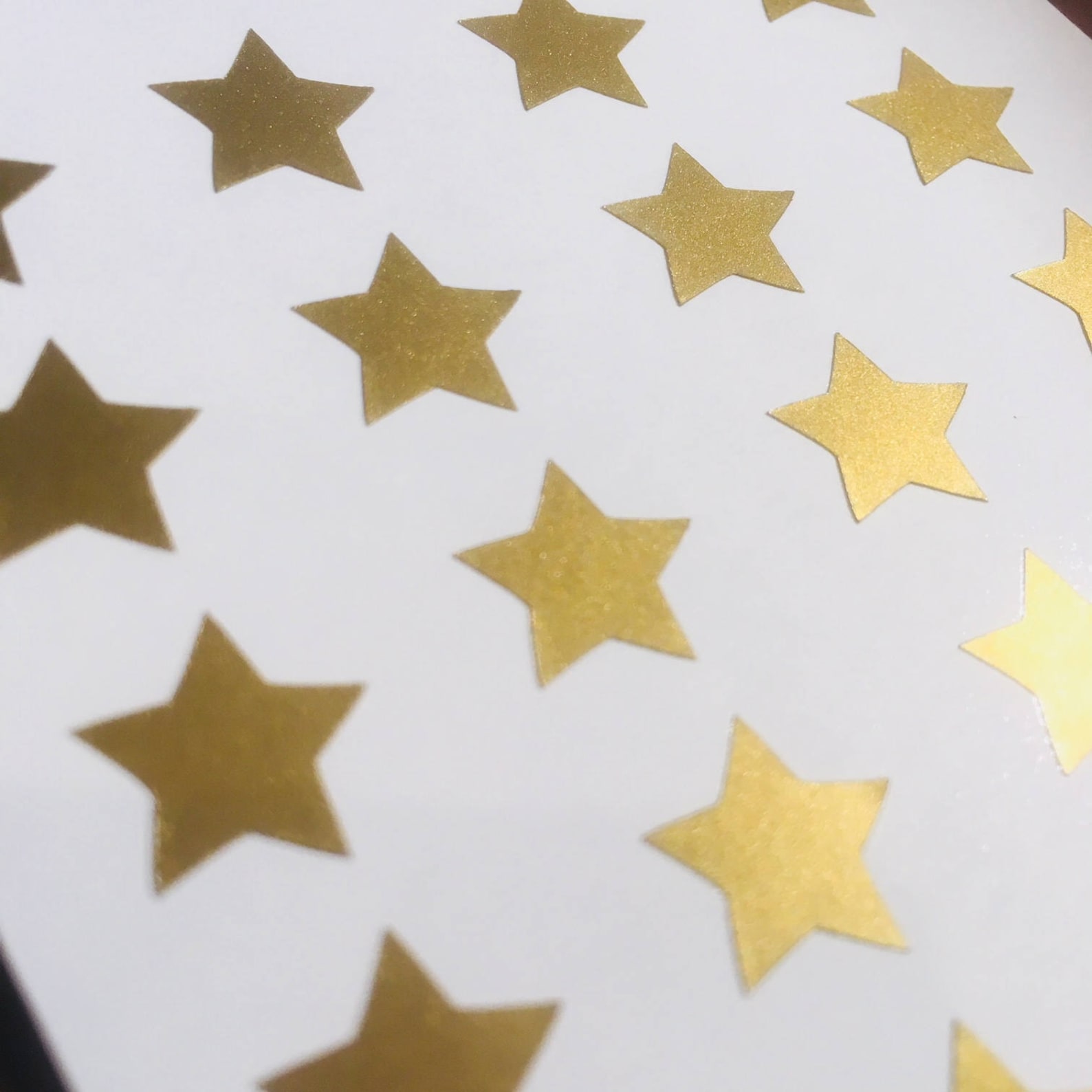 Gold Star Decals Wall Decal Confetti Stars Star Wall Etsy UK