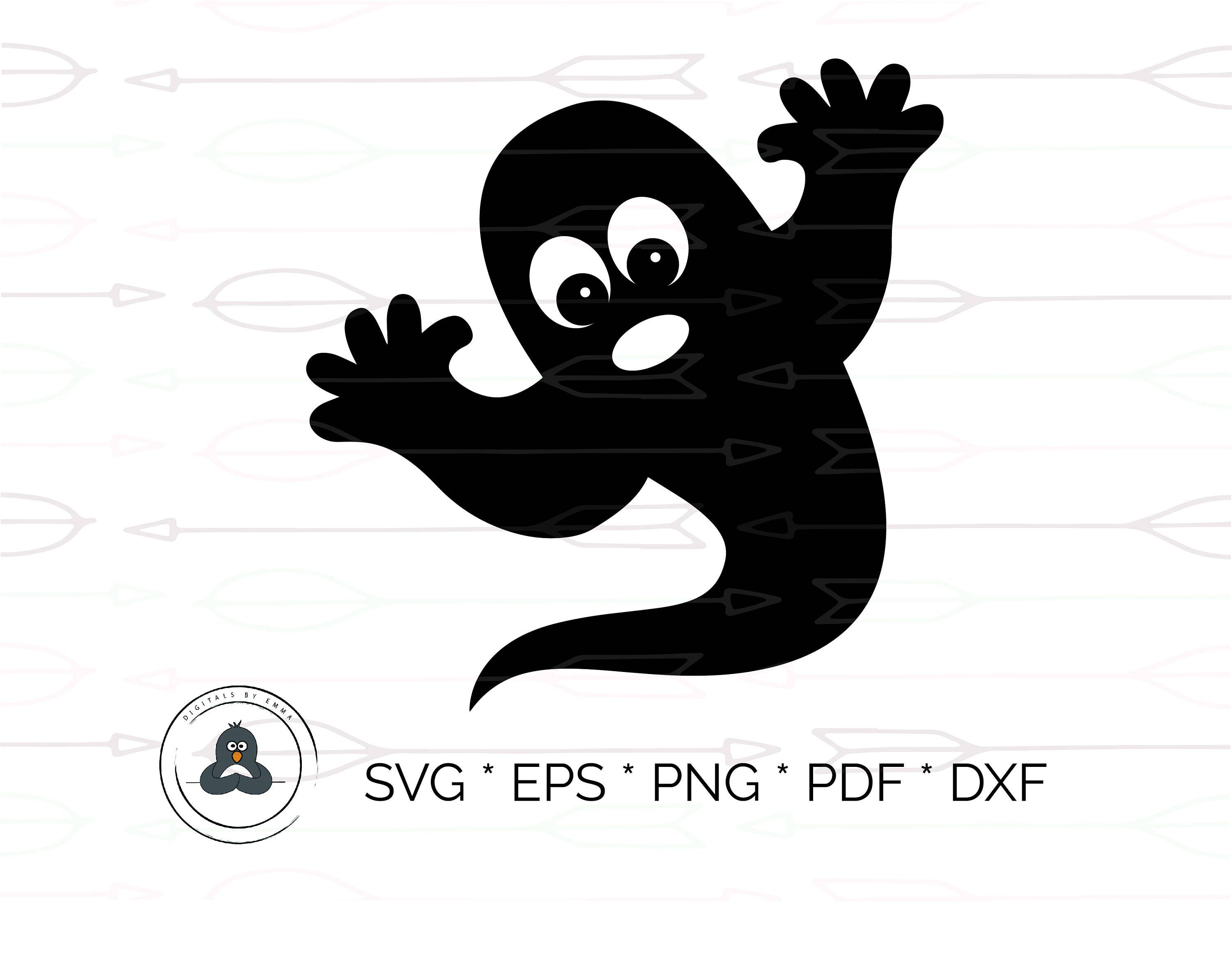 Cute Ghost Svg Halloween SVG & Dxf Cutting Files for Cricut - Etsy