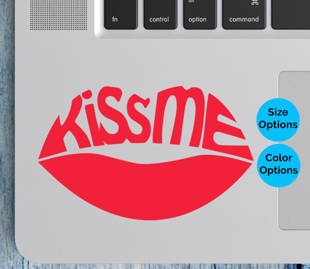 Kiss Decal Kiss Sticker Sexy Lips Decal Lips Decal Kiss Etsy Singapore