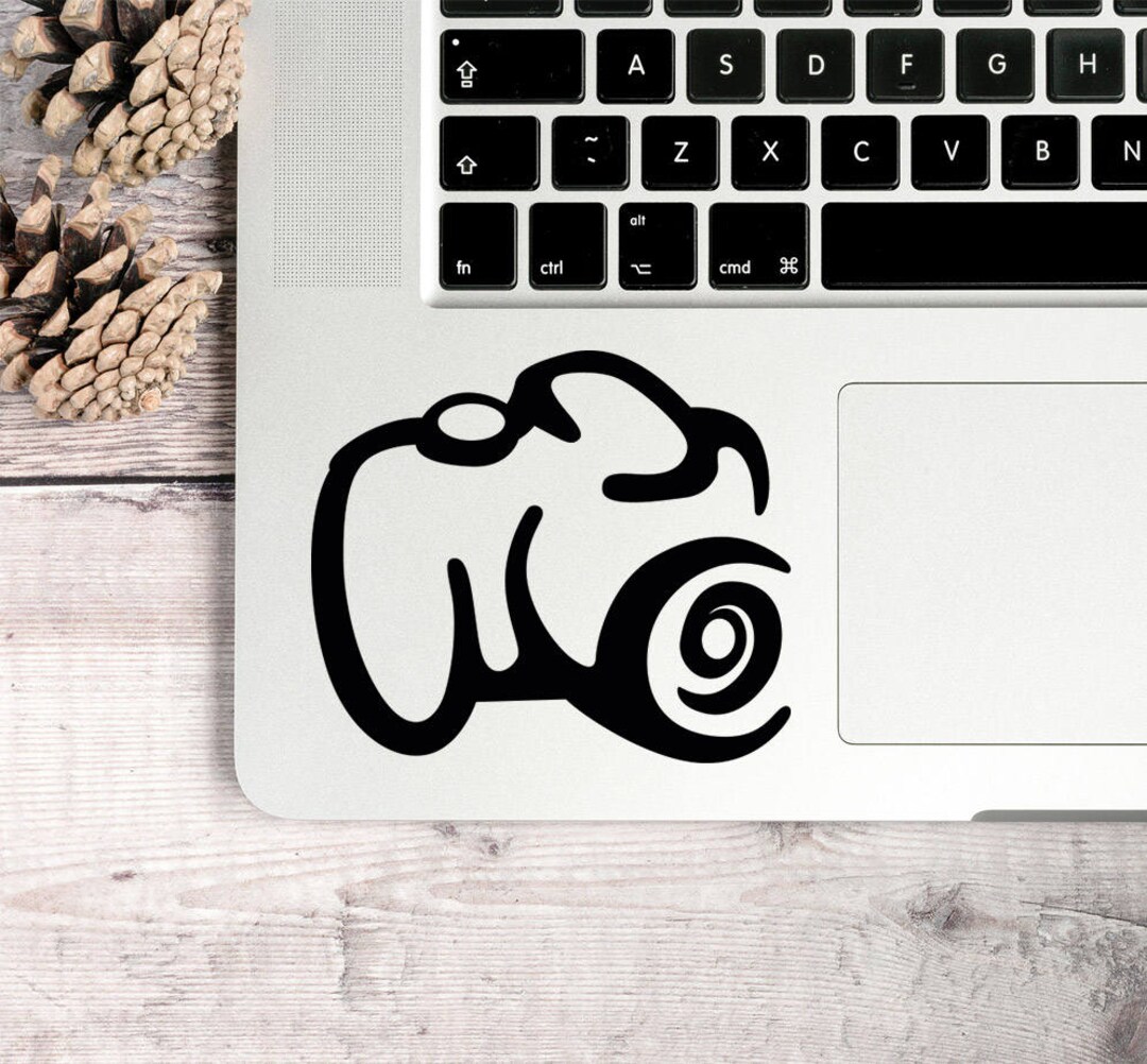Camera Decal, Camera Sticker, Photographer Gift, Vinyl Decal, Laptop ...