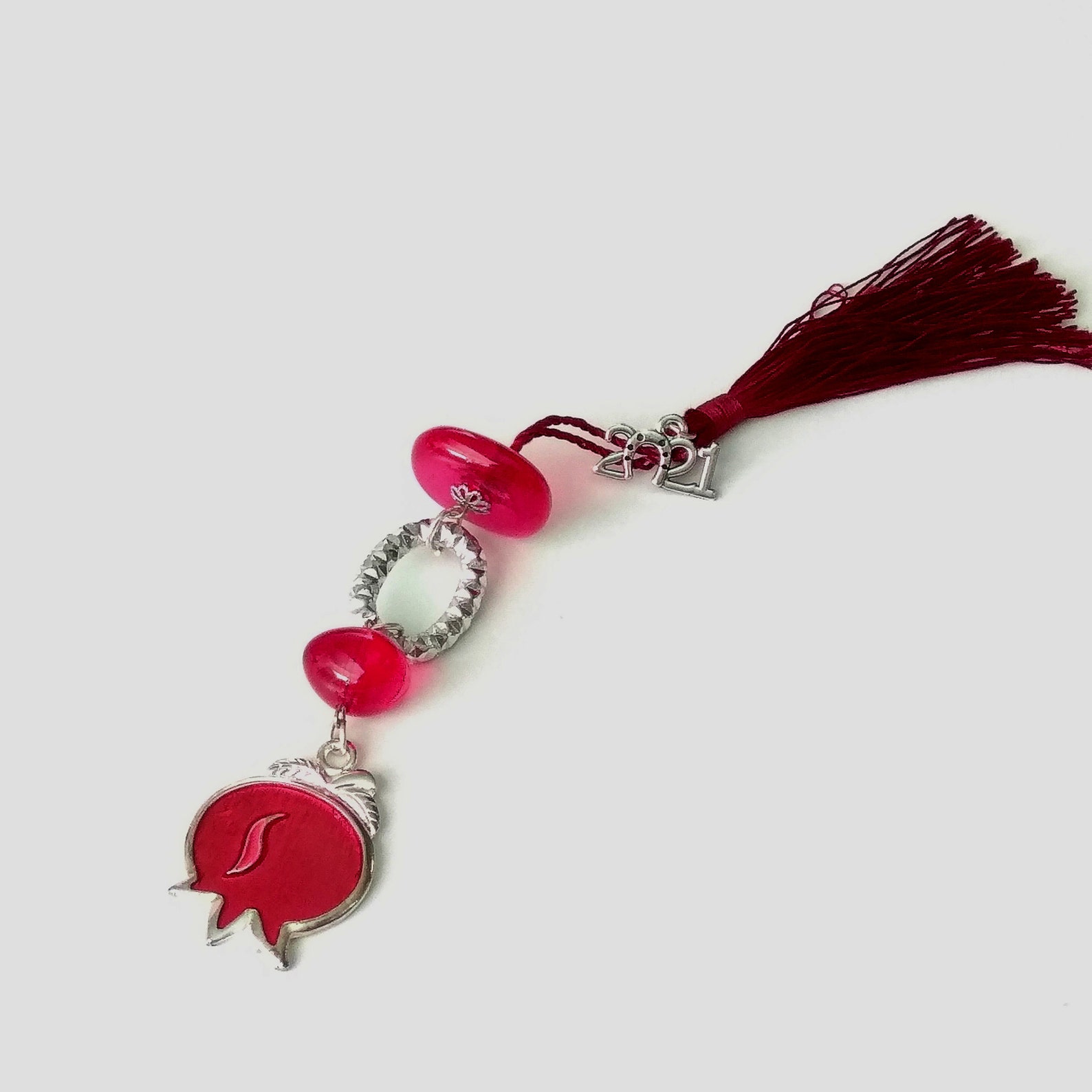 2021 New Year's Lucky Charm Pomegranate / Good Luck Charm Etsy