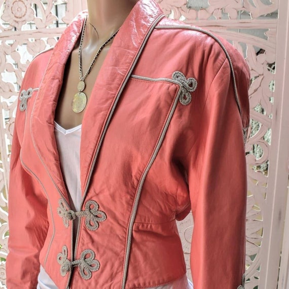 INSANE Michael Hoban for North Beach Leather jacke
