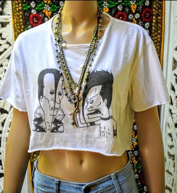 Cut off Misfits cartoon t shirt