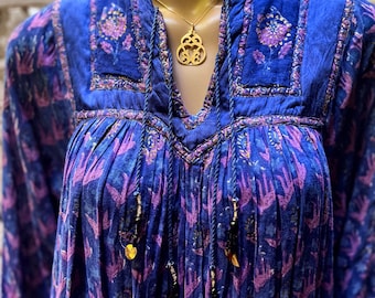 chinese dress ladies Free People, Women's, Via Midi, Brown Combo Everly(2005), L at Amazon  Women's Clothing store