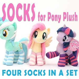 Pony Plush Socks