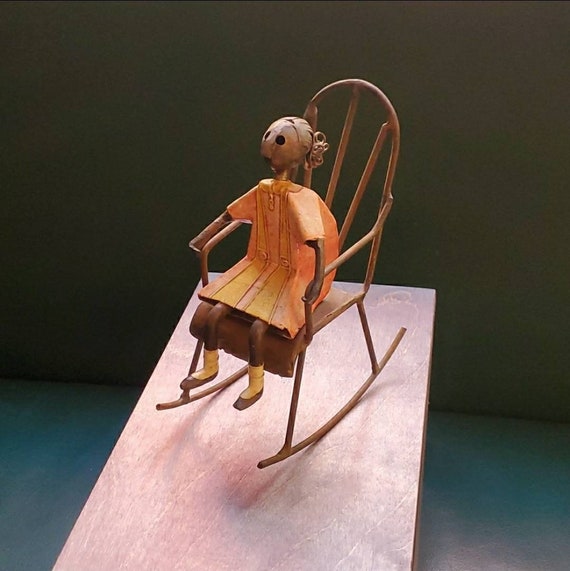 Mexican metal rocking chairs sale