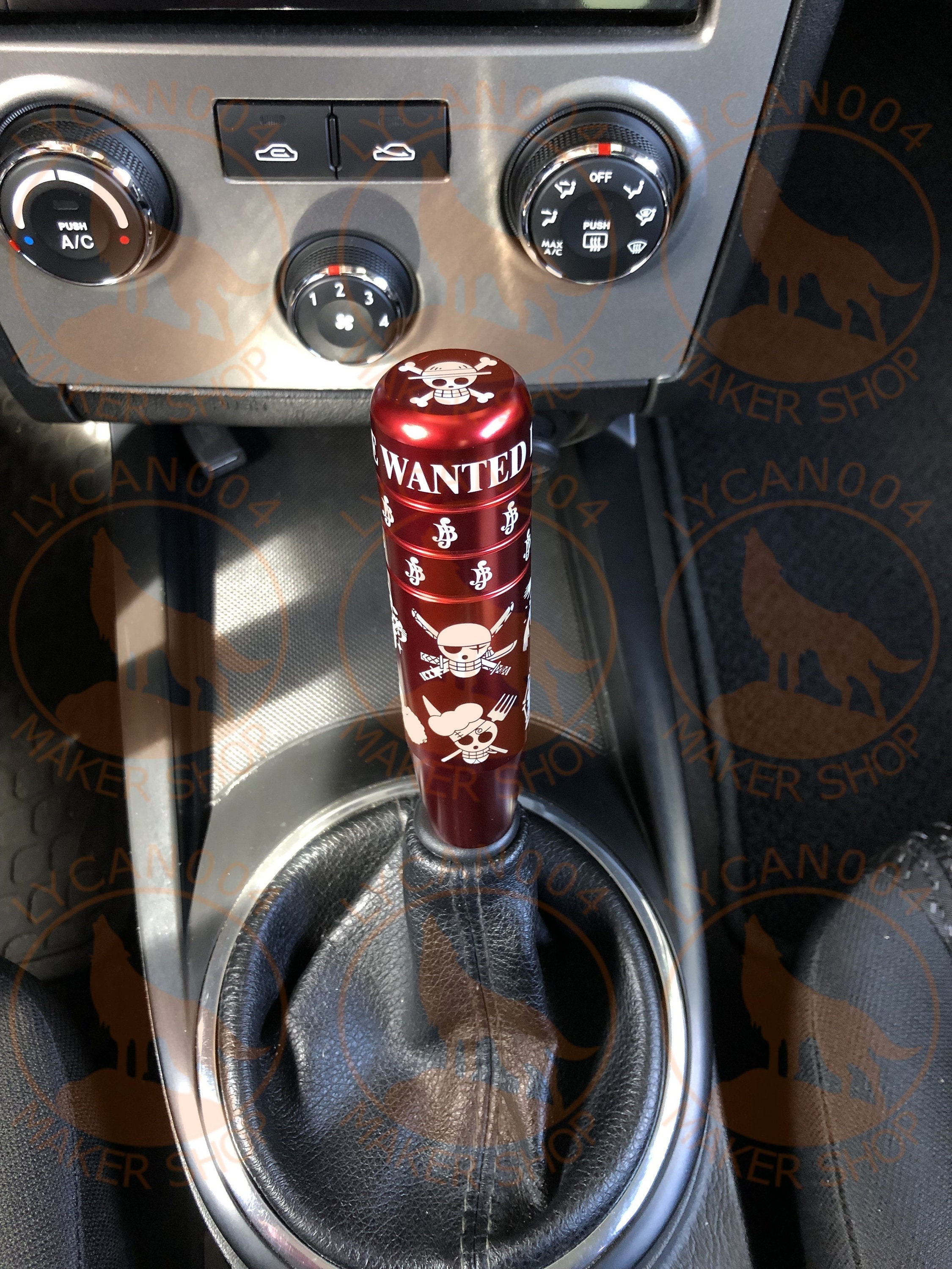 Pirate Anime Themed Aluminum Shift Knob -  Sweden