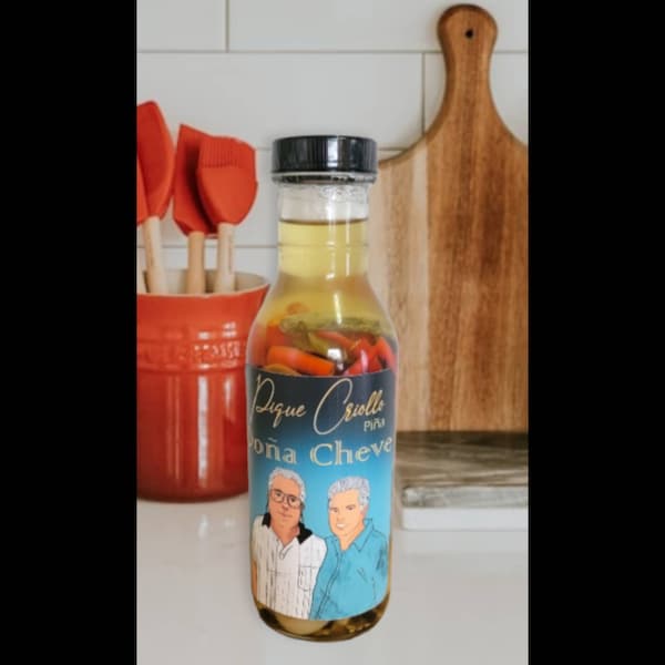 Puerto Rican artisanal pineapple hot sauce Pique Criollo Boricua de Piña