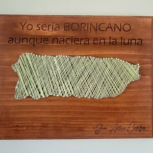 Custom State/Country String Art Wall Decor