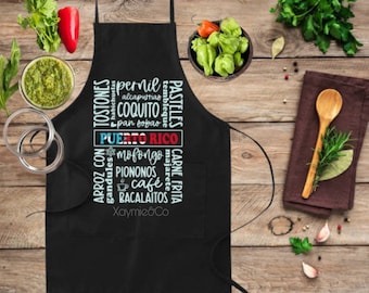 Boricua Feast: Custom Cooking Apron