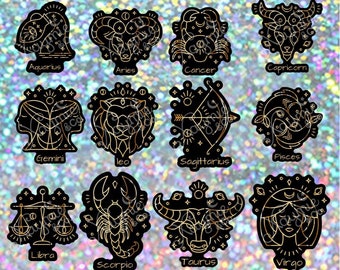 Zodiac Sign Magnets: Personalize Your Space with Your Cosmic Signatures!