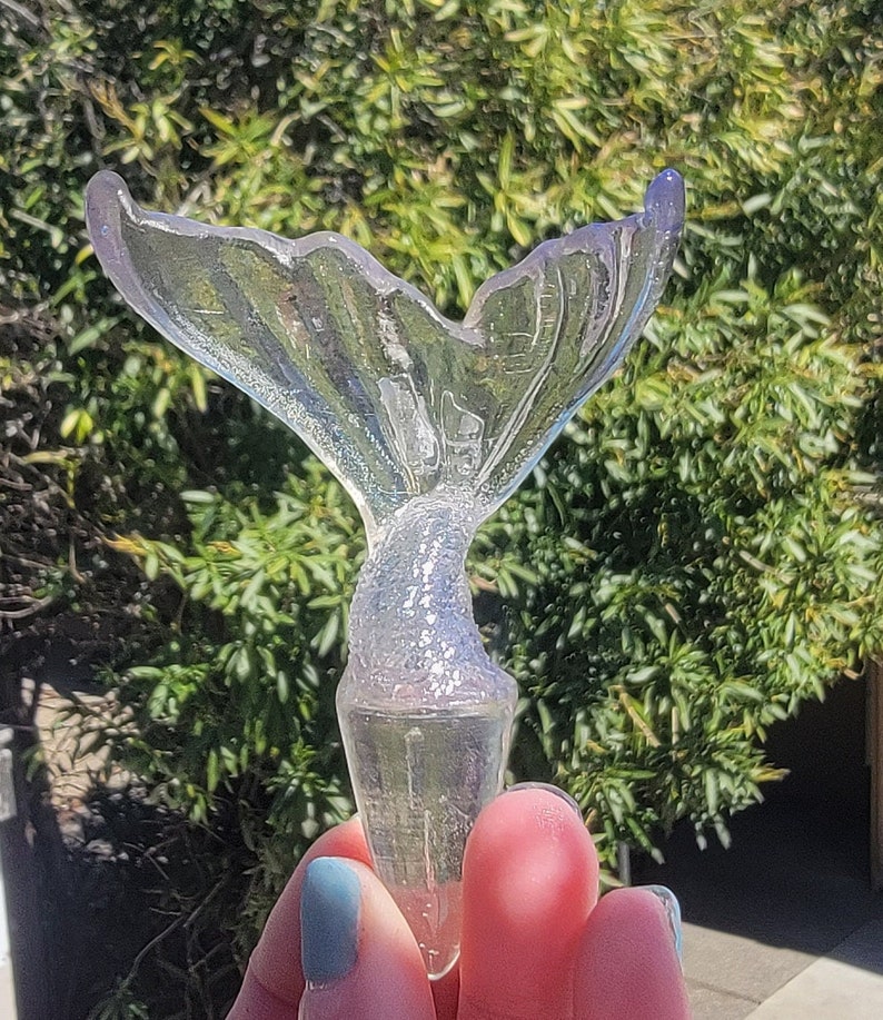 3D Printed Mermaid Tail Bottle Stopper for Your Coastal Etsy