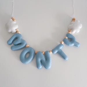 Personalised Felt Name Garland