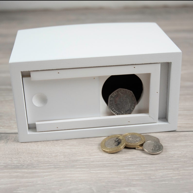 Personalised Children's Wooden Money Box 1st Birthday Etsy