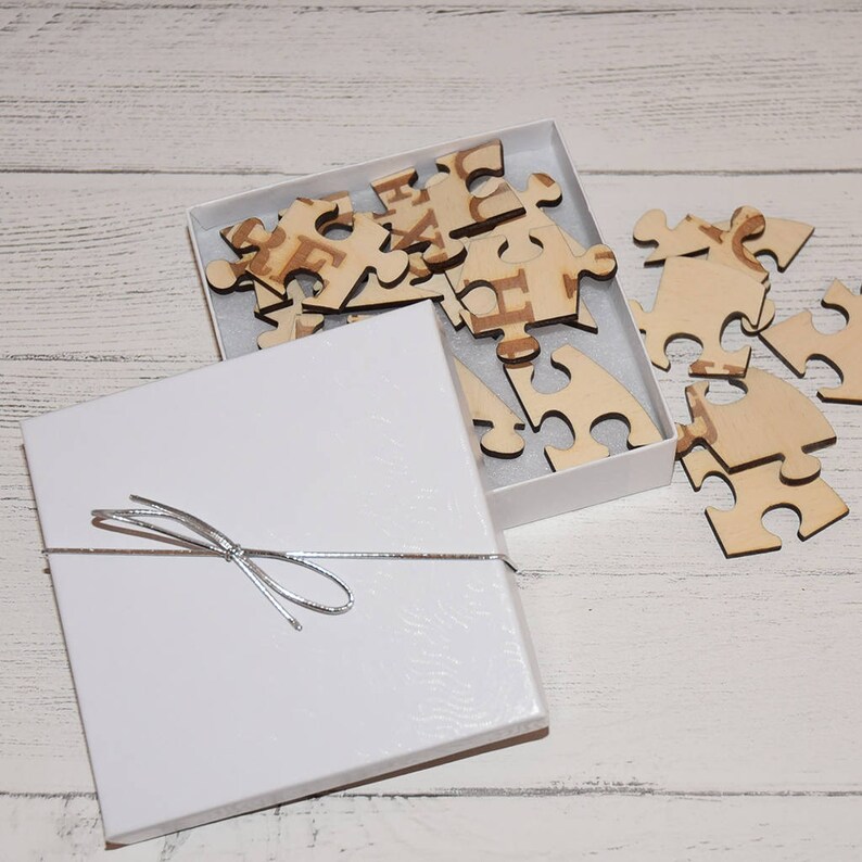 Personalised Wooden Heart Jigsaw Puzzle Will You Be My