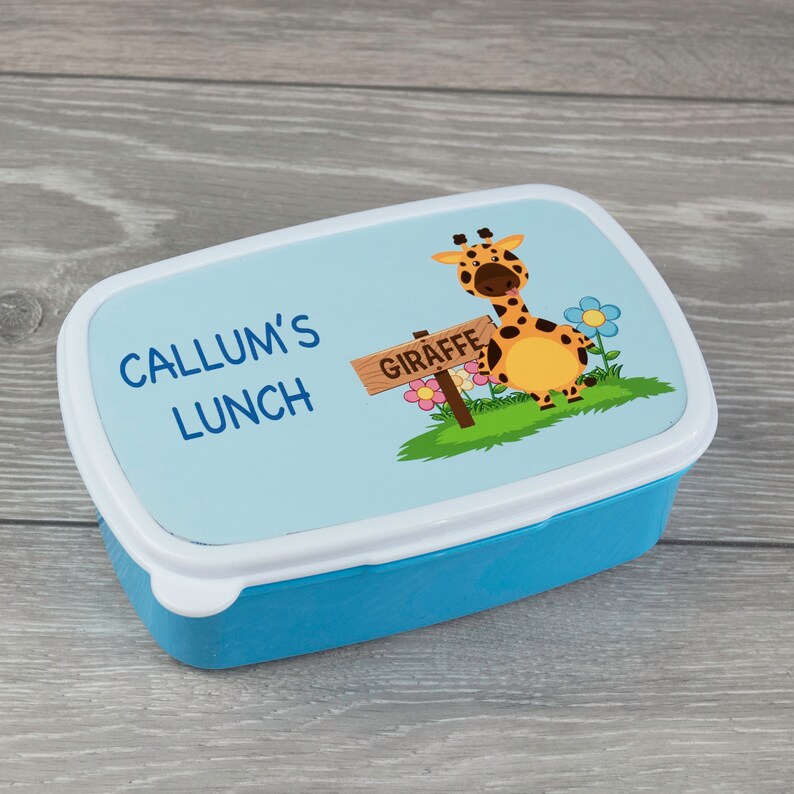 personalised child's lunch box