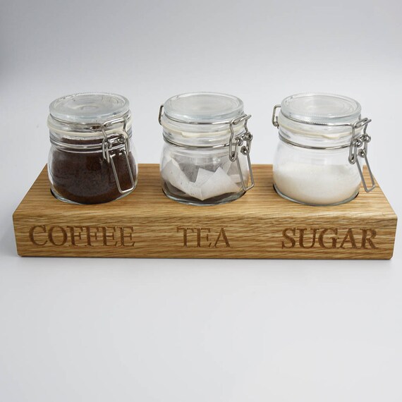 tea coffee and sugar storage
