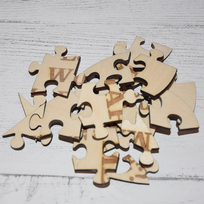 Personalised Wooden Heart Jigsaw Puzzle Will You Be My