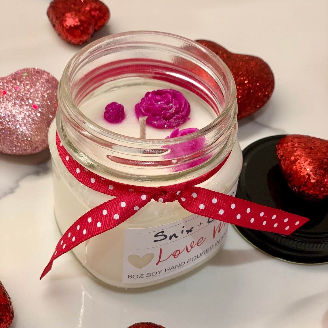 Ensemble cadeau Love Candle Bougies parfumées Bougies de Etsy