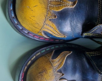 Tredair Moon, Sun and Stars Boots - Size US7 EU38 - Made in