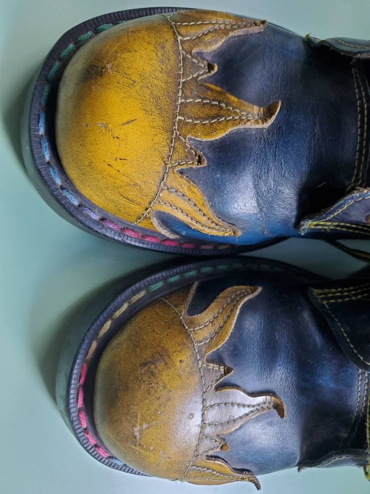 Tredair Moon, Sun and Stars Boots - Size US7 EU38 - Made in