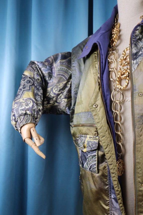 Puffer jacket Coat Lilac 80s vintage