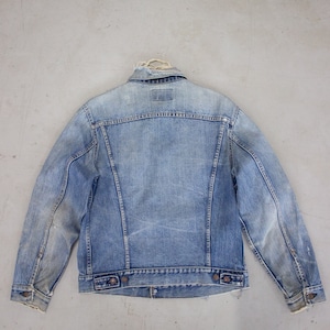VTG 80s USA MADE LEVIS 70505 0213 TYPE 3 TRUCKER DENIM JACKET MOD SKINS 36” S