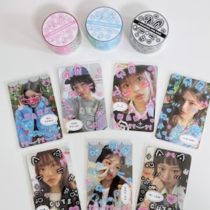 【再入荷】 · Alphabet · Deco Purikura Pixel Washi / Stickers Cut Kiss · アクセサリー