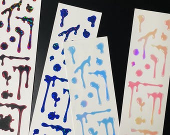 Blood, Water Sticker Stickers: Kpop Polco Journal Deco Scrapbooking