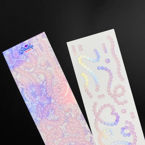 Pearl Chain Stickers: Scrapbooking, Kpop Polco Toploader Deco, Journal, Gem