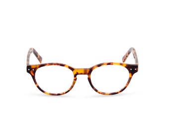 Occhiali Da Sole Vintage LA Eyeworks MILES – Montatura Marrone E Nero Opaco