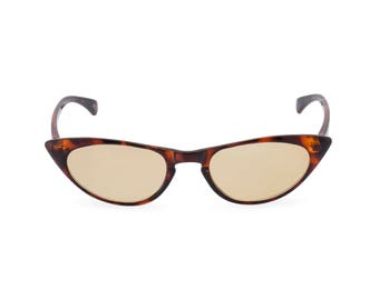 Tortoiseshell Cat Eye Sunglasses: 1950s Retro 'Peggy' Style