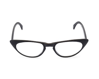 Hip Classic Handmade 50's 60's style frame or reading glasses 'JD' Mid Tortoise 